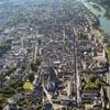 Photos aériennes de "cathédrale" - Photo réf. 41490 - La Cathédrale Saint-Gatien près de la Loire.