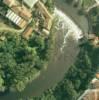 Photos aériennes de "barrage" - Photo réf. 41894 - Vue verticale sur un moulin.
