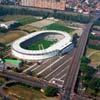 Photos aériennes de "stade" - Photo réf. 42166 - 36500 spectateurs peuvent applaudir leur équipe favorite au Stadium de Toulouse.(31)
