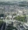 Photos aériennes de "cathedrale" - Photo réf. 42569 - Le Centre Viille de Bourges et sa Cathédrale Saint-Etienne classée au Patrimoine Mondial de l'UNESCO.