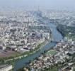 Photos aériennes de Boulogne-Billancourt (92100) | Hauts-de-Seine, Ile-de-France, France - Photo réf. 43037