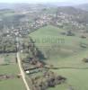 Photos aériennes de Le Creusot (71200) | Saône-et-Loire, Bourgogne, France - Photo réf. 43658 - La particularit de ce quartier est d'tre situ sur deux communes. C'est le chemin du  Vin sans Eau , qui sert de frontire artificielle.