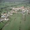 Photos aériennes de "mais" - Photo réf. 73759 - Le bourg n'est plus comme autrefois un important relais de diligences, mais la commune reste incontournable sur la route de Chalon  Autun.