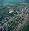 Photos aériennes de "gare" - Photo réf. 48295 - Le train. La commune a compris tout ce que ce nouveau mode de transport pourrait apporter à son développement. La gare marque le terminus pour les habitants.