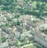 Photos aériennes de "mairie" - Photo réf. 50237 - Le château à l'arrière-plan.