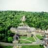 Photos aériennes de "siècle," - Photo réf. 50355 - De l'ancienne forteresse fodale ne reste que son donjon surplombant l'actuel chteau dont la construction s'est chelonne du XVe au XVIIIe sicle.