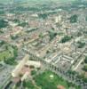 Photos aériennes de Arras (62000) | Pas-de-Calais, Nord-Pas-de-Calais, France - Photo réf. 52811 - Sur la droite, on aperoit la place Victor Hugo, et au premier plan, les jardins du Gouverneur et des Alles.