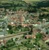 Photos aériennes de "donjon" - Photo réf. 53167 - Le donjon de la Toque domine le bourg.