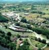 Photos aériennes de "canal" - Photo réf. 53332 - Le canal de Berry et l'usine Bréa.