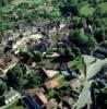 Photos aériennes de "village" - Photo réf. 53572 - L'église et le château au coeur du village.