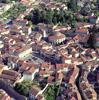 Photos aériennes de "france" - Photo réf. 54311 - La seule mairie ronde de France se trouve ici,  Ambert dans le Puy-de-Dme.