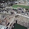 Photos aériennes de La Turballe (44420) - Autre vue | Loire-Atlantique, Pays de la Loire, France - Photo réf. 54801 - Quelques chalutiers, posés sur le quai, vont être révisés.