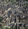Photos aériennes de Brou (28160) - Le Centre Ville | Eure-et-Loir, Centre, France - Photo réf. 55773 - Les maisons semblent converger vers la place des halles.