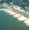 Photos aériennes de Le Havre (76600) | Seine-Maritime, Haute-Normandie, France - Photo réf. 56479 - Les plages du Havre-Sainte-Adresse.