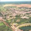 Photos aériennes de Berlaimont (59145) | Nord, Nord-Pas-de-Calais, France - Photo réf. 57581 - Bordée par la Sambre et adossée à la forêt de Mormal, la petite cité.
