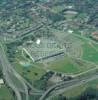 Photos aériennes de "campus" - Photo réf. 57839 - La grande surface Décathlon Campus et son parking à proximité des noeuds routiers.