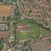 Photos aériennes de "sportif" - Photo réf. 58191 - Le complexe sportif avec ses tennis.
