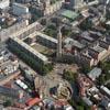 Photos aériennes de "beffroi" - Photo réf. 58914 - Le Beffroi de l'Hôtel de Ville est classé au Patrimoine Mondiale de l'UNESCO.