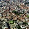 Photos aériennes de Lille (59000) - Le Vieux-Lille | Nord, Nord-Pas-de-Calais, France - Photo réf. 59184 - A droite la cathdrale Notre-Dame-de-la-Treille.