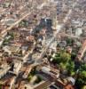 Photos aériennes de "cathédrale" - Photo réf. 60145 - Le long de la rue St-Georges, la cathédrale de Nancy.