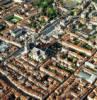 Photos aériennes de "cathédrale" - Photo réf. 60146 - Le long de la rue St-Georges, la cathédrale de Nancy.