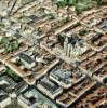 Photos aériennes de "cathedrale" - Photo réf. 60150 - Dans la diagonale de cette image, l'Hôtel de Ville, l'Hôtel de la poste et enfin, la Cathédrale.