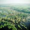 Photos aériennes de "inondation" - Photo réf. 60641 - Les dégâts de la montée des eaux.