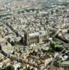 Photos aériennes de "notre" - Photo réf. 60671 - La Cathdrale Notre-Dame de Reims et le Palais de Tau sont classs au Patrimoine Mondial de l'UNESCO.