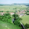 Photos aériennes de Thorey-Lyautey (54115) | Meurthe-et-Moselle, Lorraine, France - Photo réf. 60695_11 - Chteau du Marchal Lyautey, construit au dbut du XXe sicle pour jouxter sa maison familiale. En arrire plan, on peut apercevoir la colline de Sion-Vaudmont.