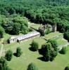 Photos aériennes de "châteaux" - Photo réf. 60867 - Ce chteau construit au XIX sicle, remani par l'architecte Fontaine jusqu'en 1826, a subi un violent incendie en 1925.