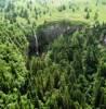 Photos aériennes de "mont" - Photo réf. 60891 - Une cascade au Mont-Dore en Auvergne.