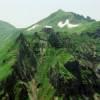 Photos aériennes de "montagnes" - Photo réf. 60901 - L'imposant relief de ces montagnes volcaniques.