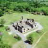 Photos aériennes de "ruines" - Photo réf. 60917 - Les ruines de l'ancien château.