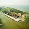 Photos aériennes de "Hameau" - Photo réf. 60967 - Un hameau entre terre et mer avec son port.