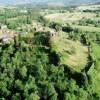 Photos aériennes de Mauzun (63160) | Puy-de-Dôme, Auvergne, France - Photo réf. 61031 - Il subsiste 15 des 20 tours de cette forteresse des évêques de Clermont.
