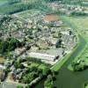 Photos aériennes de Sedan (08200) | Ardennes, Champagne-Ardenne, France - Photo réf. 61386 - Le canal longe la prairie de Torcy (à droite de l'image) et l'on peut voir en face, l'église Saint-Léger.