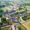 Photos aériennes de "collège" - Photo réf. 61434 - Ce château Renaissance abrite le collège Saint-Joseph et le lycée horticole et forestier.