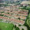 Photos aériennes de Auchel (62260) - Les Cités | Pas-de-Calais, Hauts-de-France, France - Photo réf. 61573 - L'alignement caractristique des cits de ce pays minier.