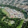 Photos aériennes de Lille (59000) | Nord, Nord-Pas-de-Calais, France - Photo réf. 61580 - Sur le Champ de Mars, au bord du canal, la fte foraine.