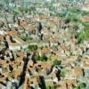 Photos aériennes de Sélestat (67600) | Bas-Rhin, Alsace, France - Photo réf. 61801 - Les églises Ste-Foy du XIIè siècle et St-Georges des XIII au XVè siècles.