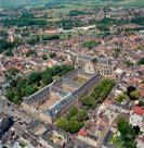 Photos aériennes de "Abbaye" - Photo réf. 62881 - L'Ancienne Abbaye St-Vaast  Arras (Pas-de-Calais).