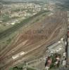 Photos aériennes de "gare" - Photo réf. A00295 - La gare de triage de Mulhouse.(Haut-Rhin)