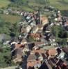 Photos aériennes de Husseren-les-Châteaux (68420) - Le Centre Bourg | Haut-Rhin, Grand Est, France - Photo réf. A00358