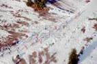 Photos aériennes de "neige" - Photo réf. 62047_20 - Les skieurs en action.