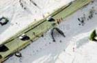 Photos aériennes de "neige" - Photo réf. 62047_37 - Le passage des skieurs