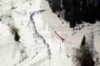 Photos aériennes de "skieur" - Photo réf. 62048_32 - Les spectateurs