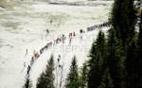 Photos aériennes de Indéterminée (Jura) (39) | Jura, Franche-Comté, France - Photo réf. 62049_22 - Les spectateurs en bordure de piste.