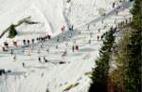 Photos aériennes de Indéterminée (Jura) (39) | Jura, Franche-Comté, France - Photo réf. 62050_35 - Les skieurs encourags par les spectateurs.