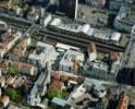 Photos aériennes de Nancy (54000) - Les Quartiers de la gare et la Place de la République | Meurthe-et-Moselle, Lorraine, France - Photo réf. 62097 - La gare de Nacy et l'accs rue St Lon.