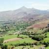 Photos aériennes de Ascain (64310) - Autre vue | Pyrénées-Atlantiques, Nouvelle-Aquitaine, France - Photo réf. 62160 - Au loin, le sommet de la Rhune.